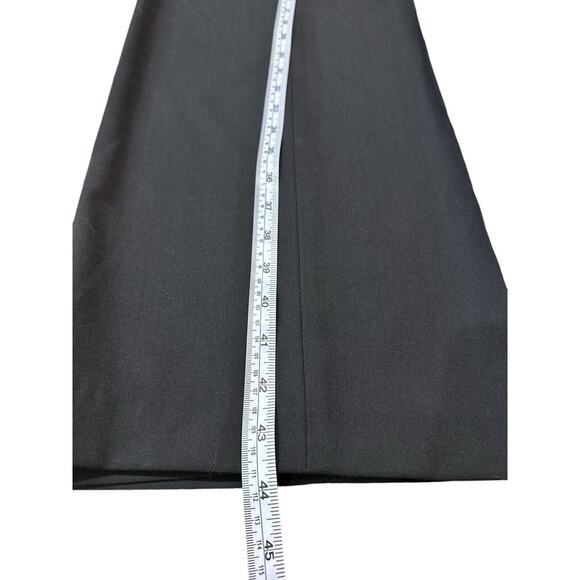 Zara Dress Jeans Size XS Black Straight Drawstring Waist W/Pockets RN 77302 - Picture 6 of 11